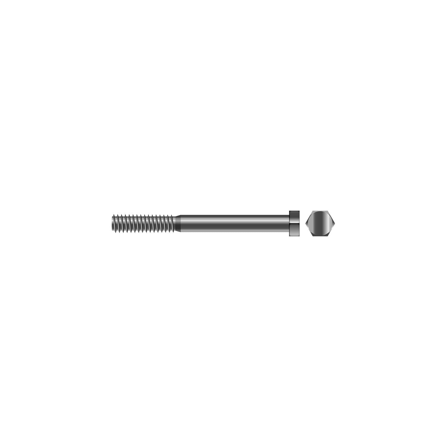 Seachoice SC0066 Cap Screw Hex Head, 1/4"-20 x 3-1/2"