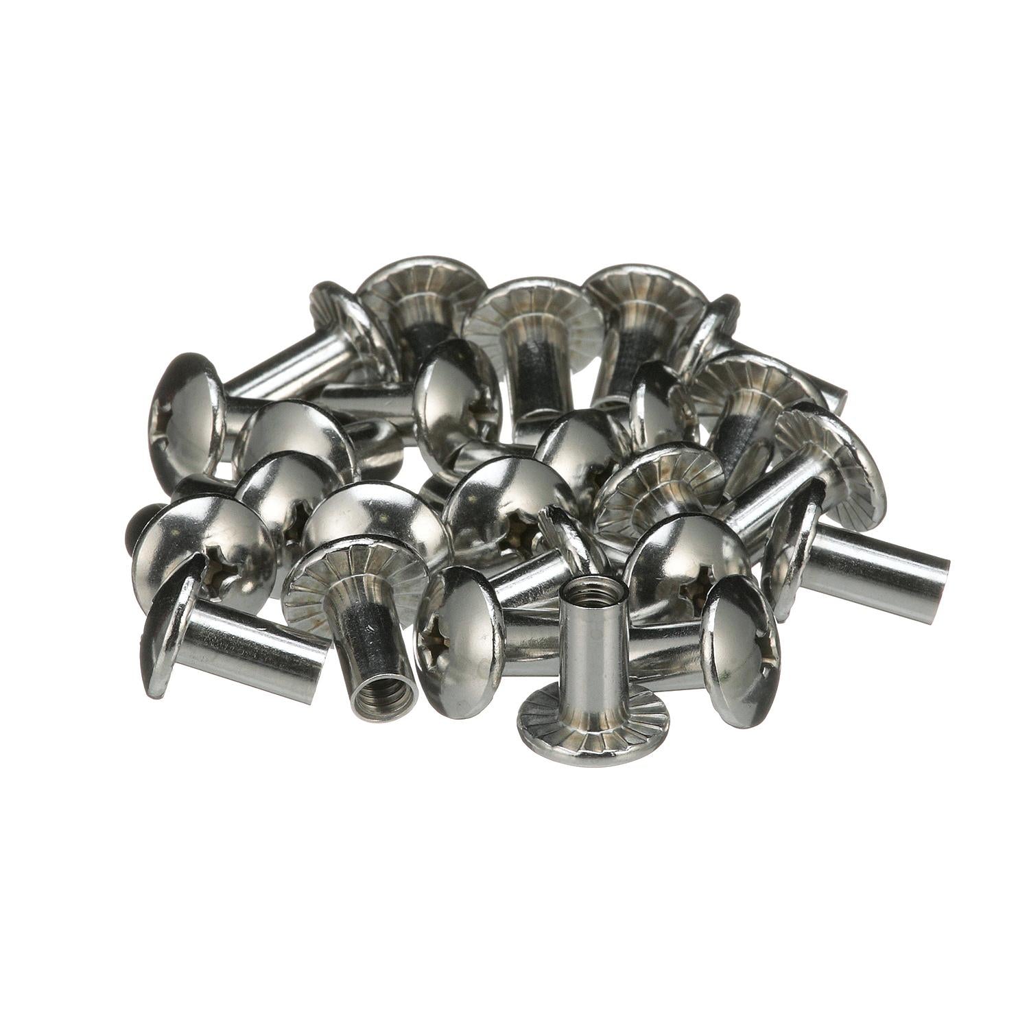 Seachoice SC2963 18-8 SS Phillips Barrel Nuts w/ Truss Head, 1/4-20 X 5/8 In., Pack of 25