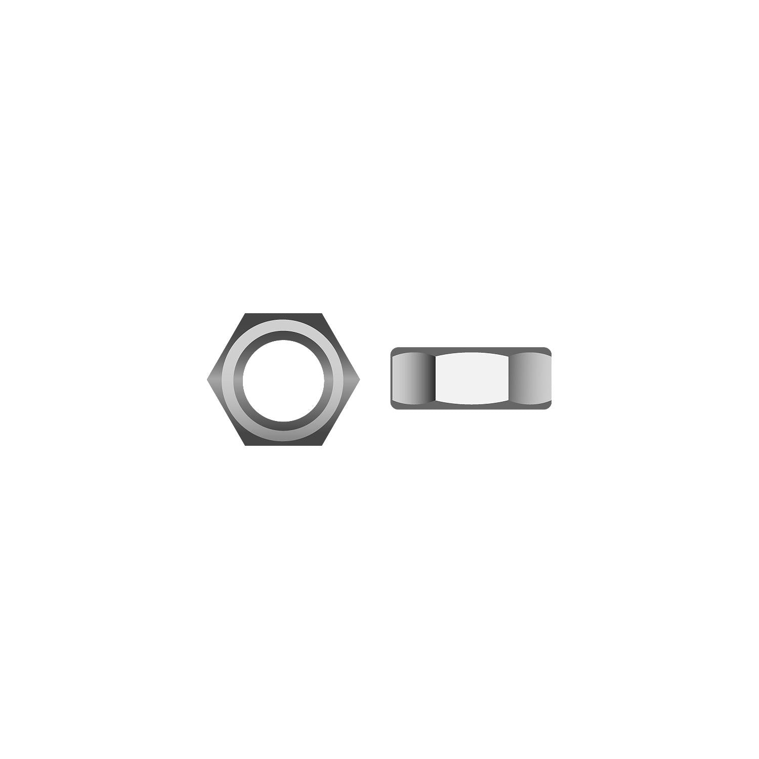 Seachoice SC31314 Hex Nut, 1/2-13