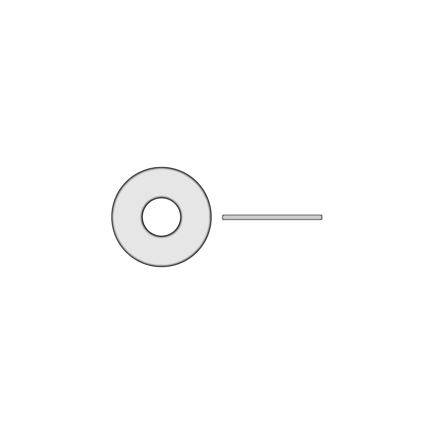 Seachoice SC2982 Nylon Flat Washer 5/16", 0.62" Thick, OD 7/8"