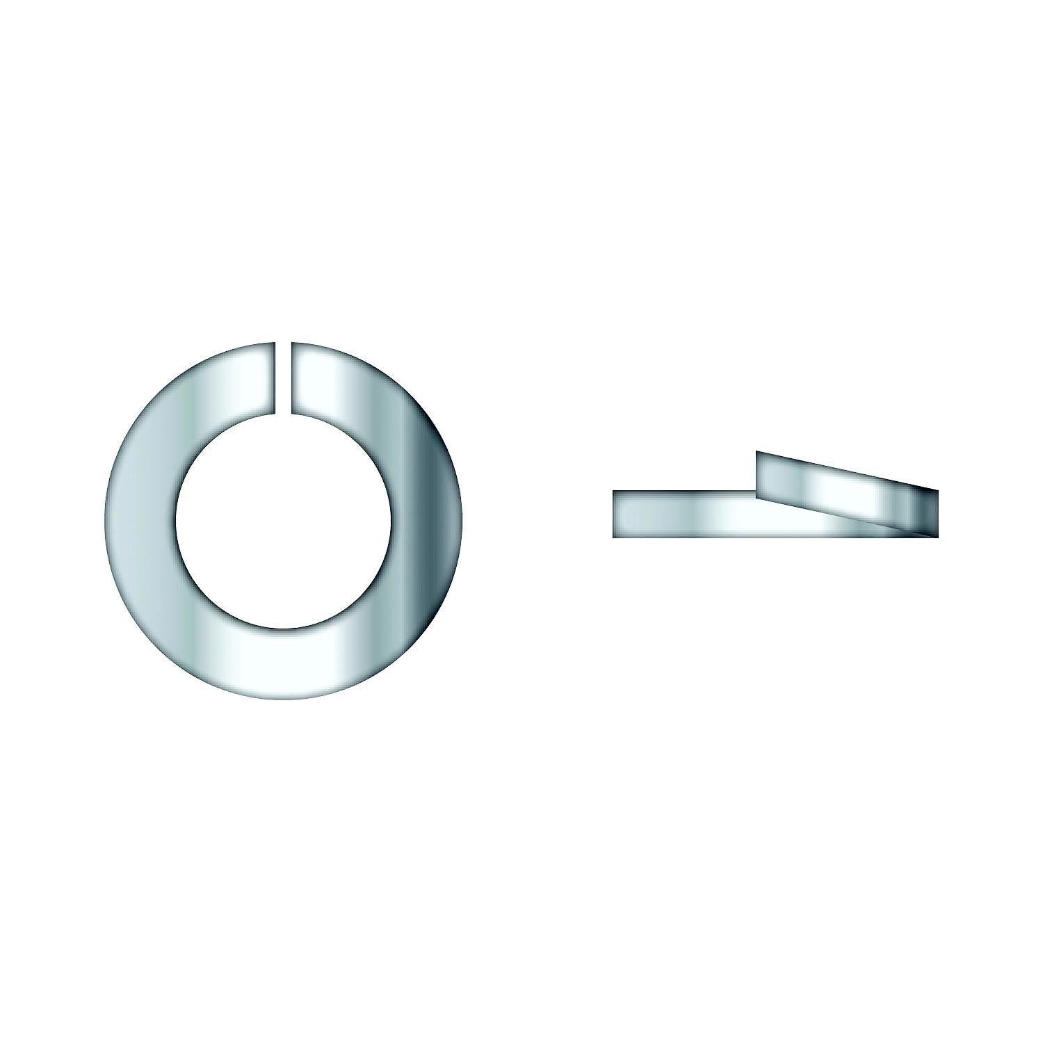 Seachoice SC1420CH 01779 Chrome Plated SS Flat Washer, 1/4"