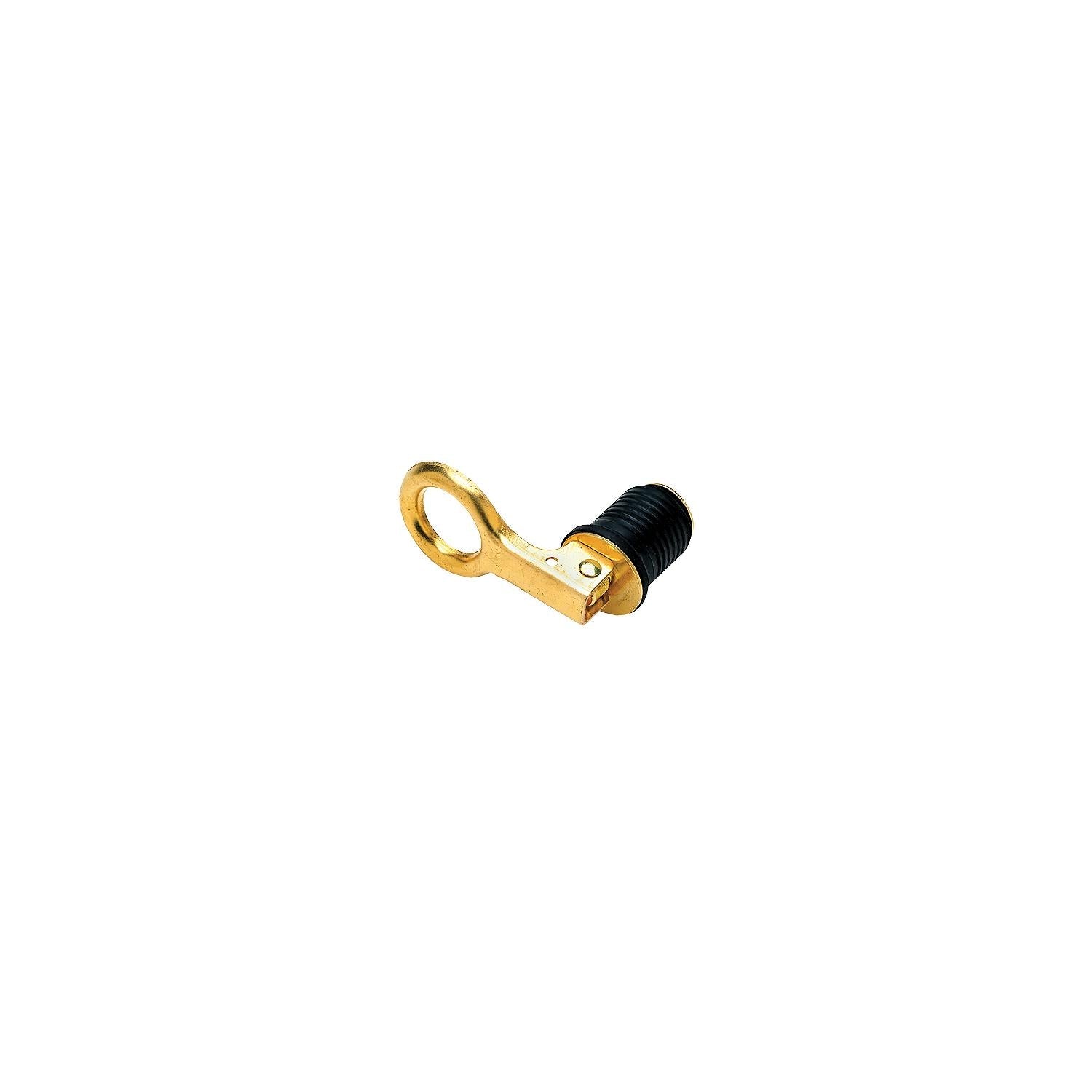 Seachoice 50-18871 Snap-Lock Drain Plug, Brass