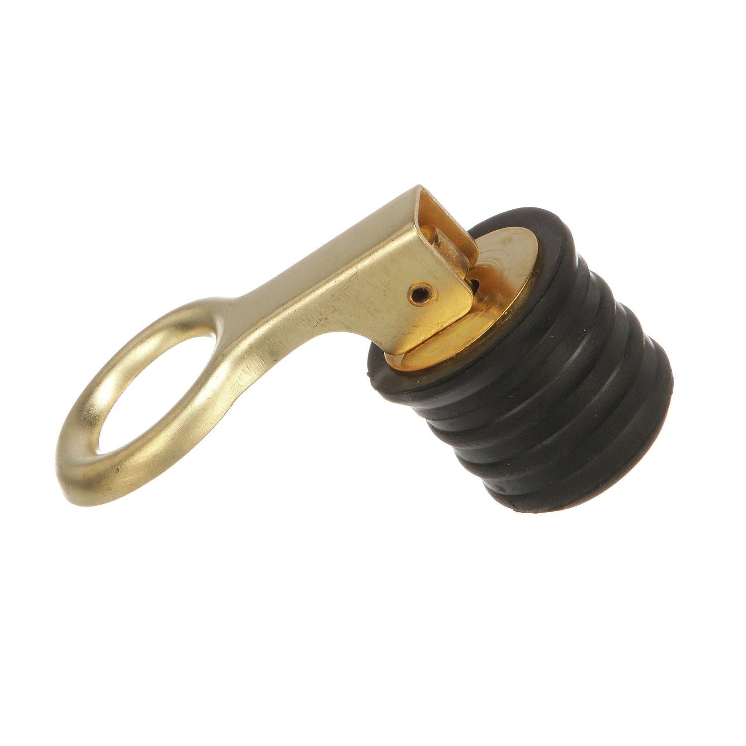 Seachoice 50-18871 Snap-Lock Drain Plug, Brass