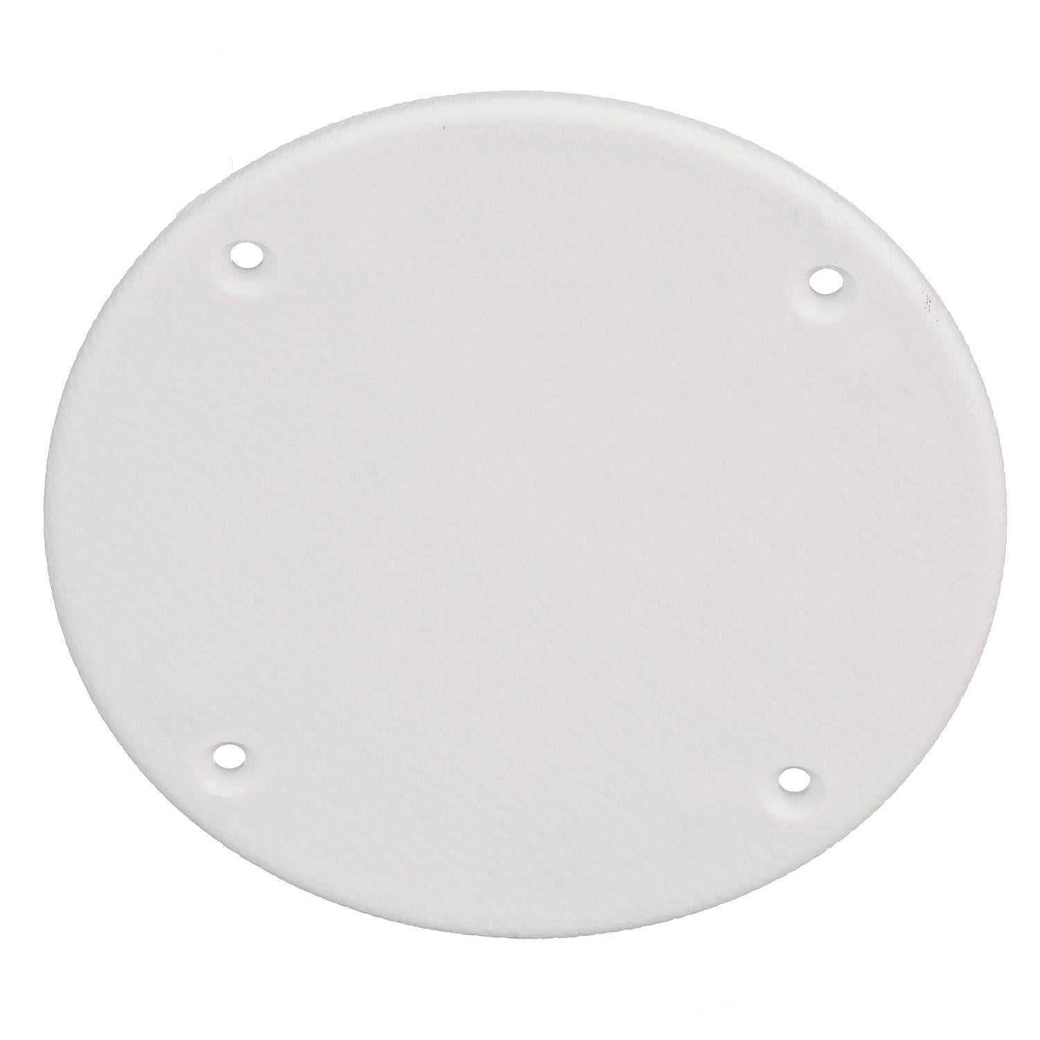 Seachoice 50-39601 Polypropylene Cover Plate Arctic White OD: 5-5/8"