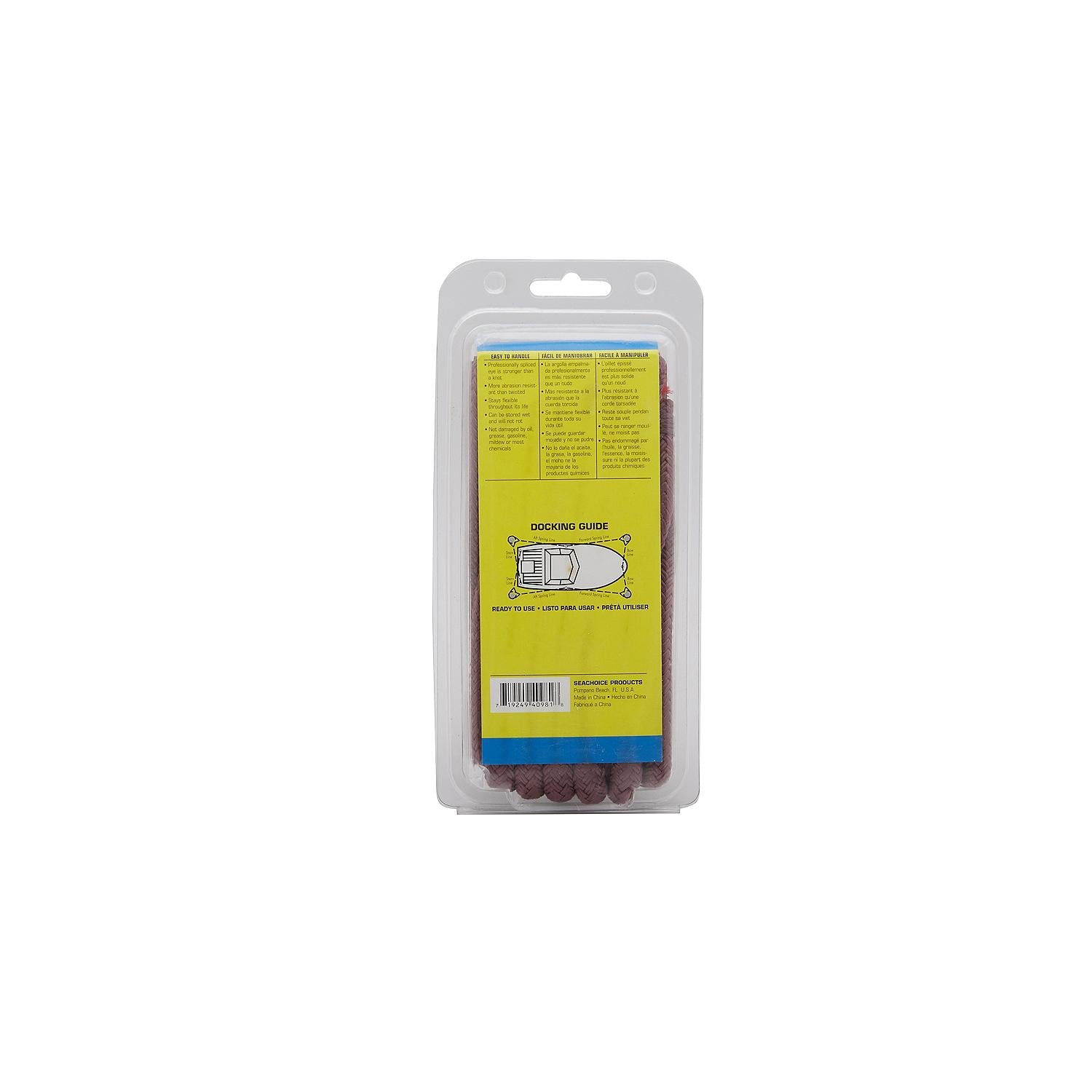 Seachoice Double Braided Nylon Fender Line (2 Per Pack)