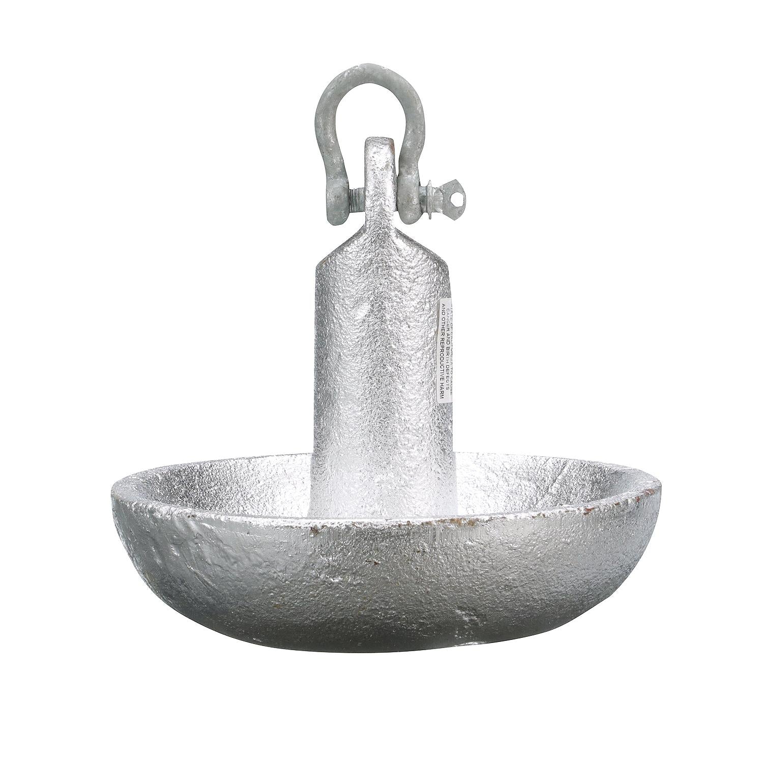 Seachoice 41350 Mushroom Anchor Aluminum Painted / 20 lbs.