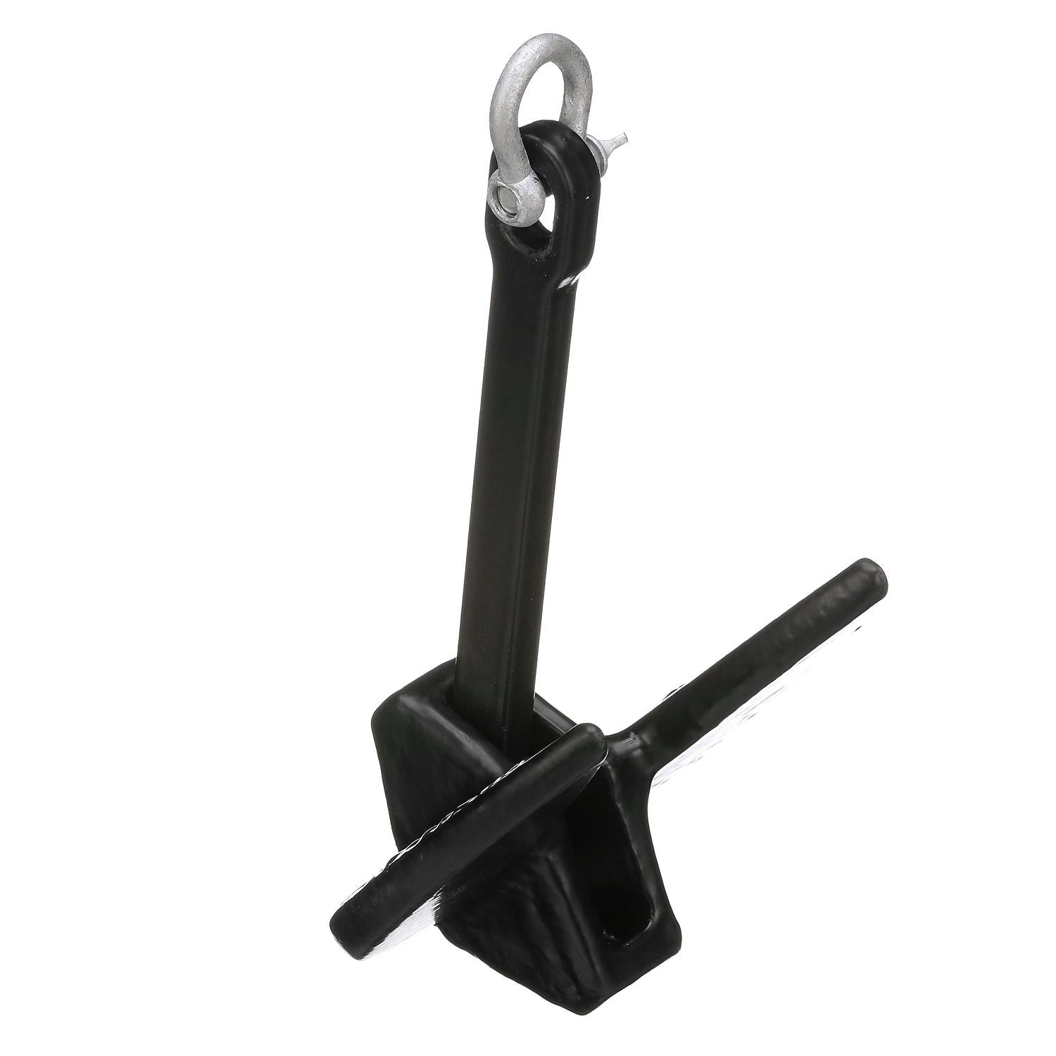 Seachoice 41373 Vinyl-Coated Navy Anchor 15 Lbs.