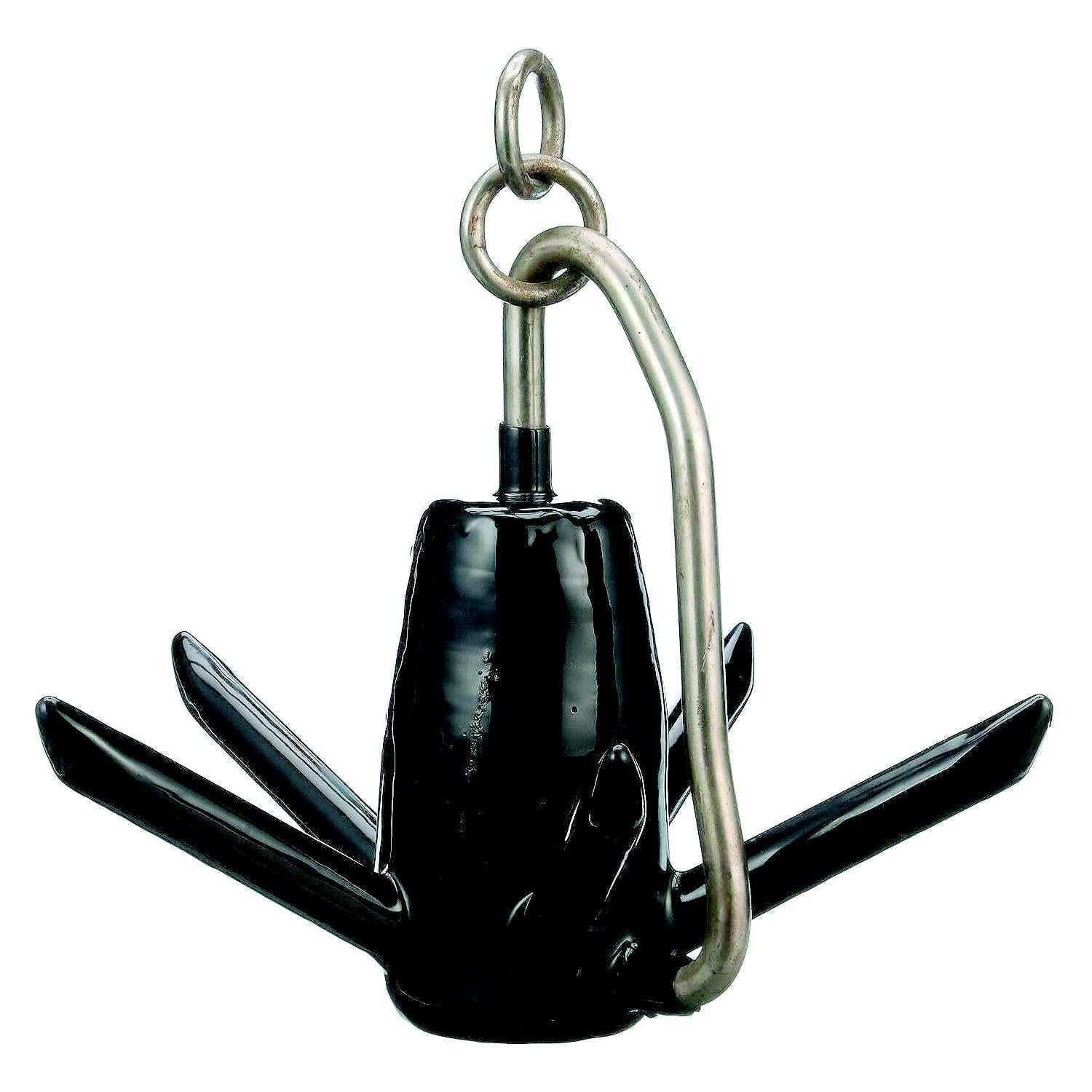 Seachoice 41470 Richter Anchor Black, 25 lbs.
