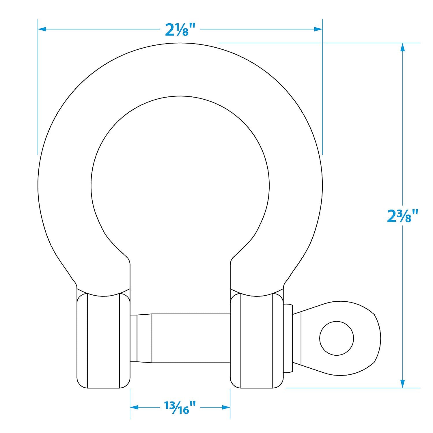 Seachoice Stainless Steel Anchor Shackle