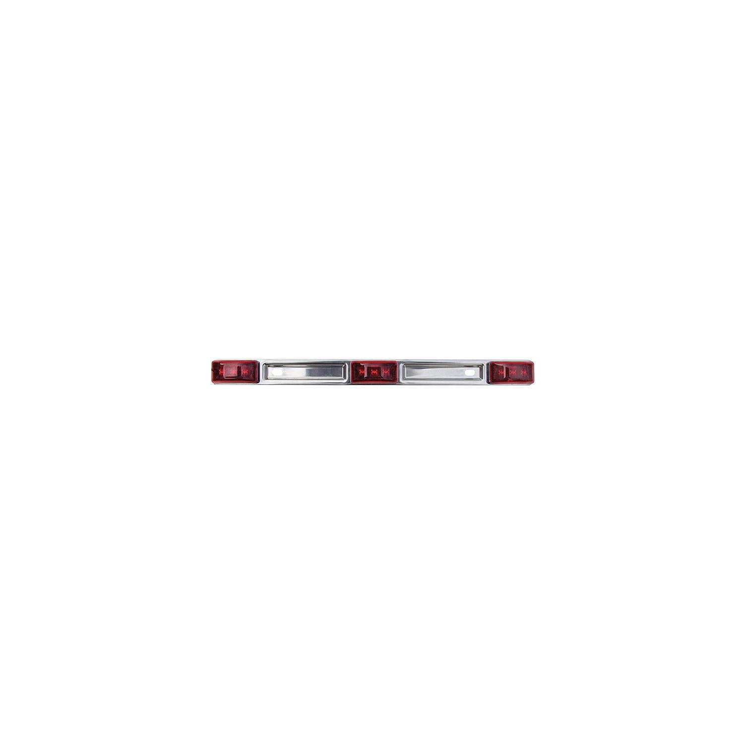 Seachoice MCL97RKSCH 52901 LED Sealed 3-Piece Identification Light Bar