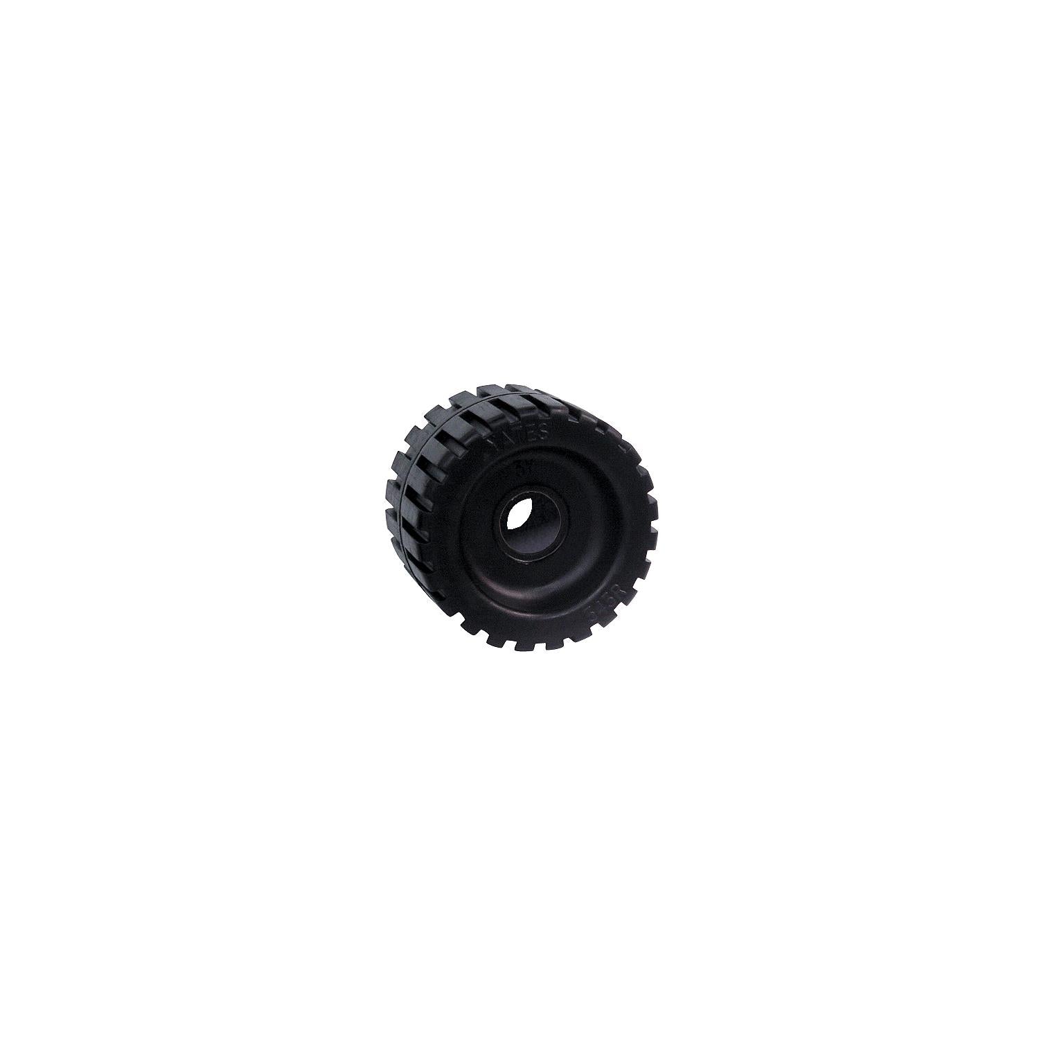 Seachoice 56330 Black Rubber Ribbed Roller 4-3/8"