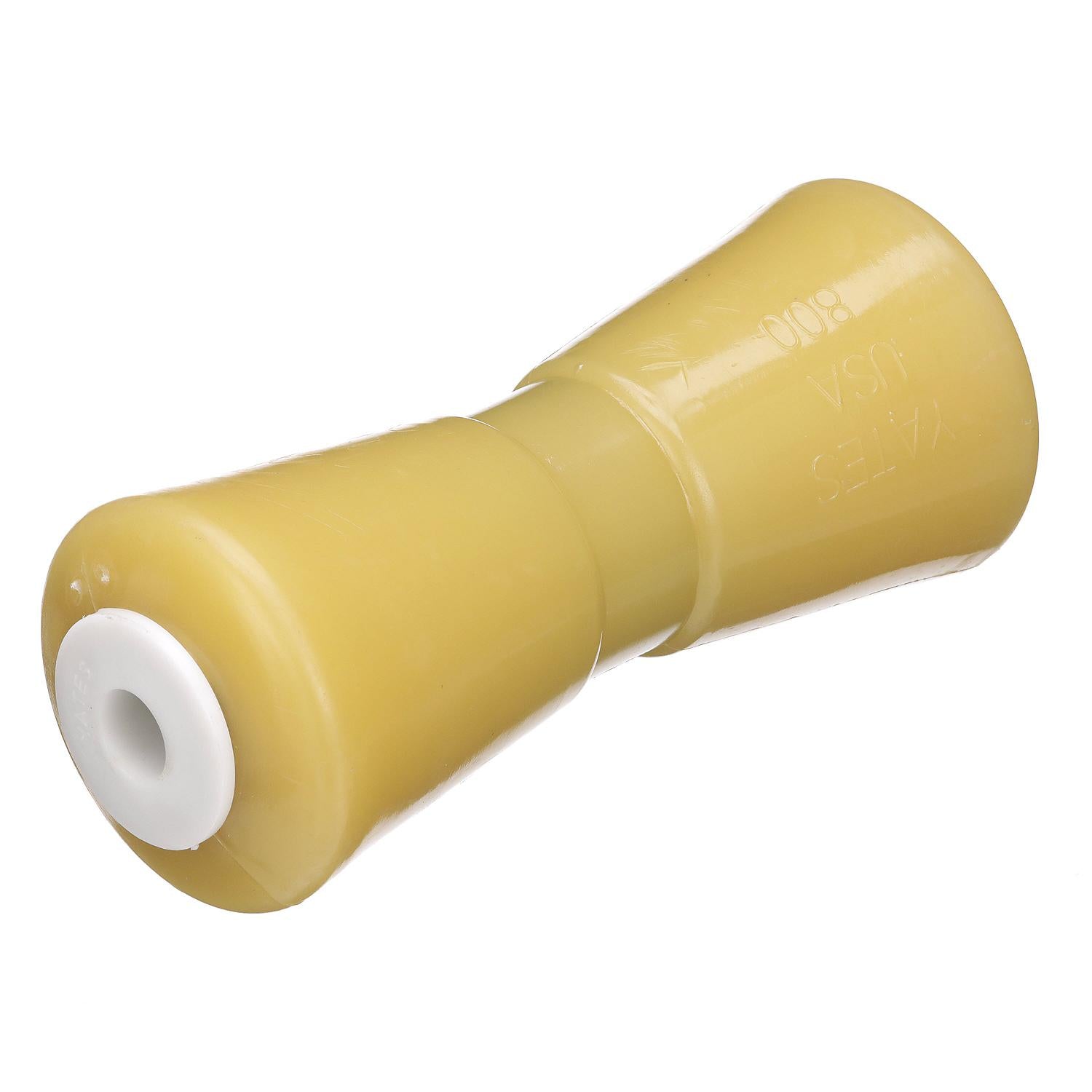 Seachoice 56420 Non-Marking TP Yellow Rubber Keel Roller With 5/8" ID Hole