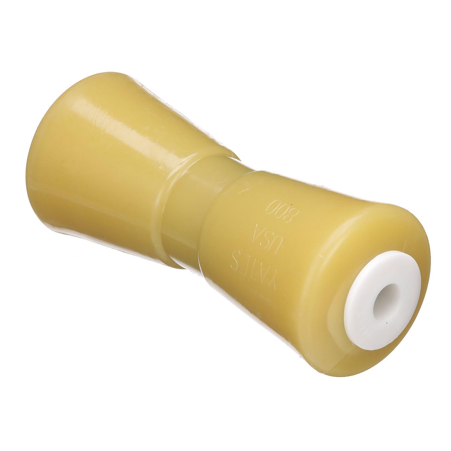 Seachoice 56440 Non-Marking TP Yellow Rubber Keel Roller With 5/8" ID Hole