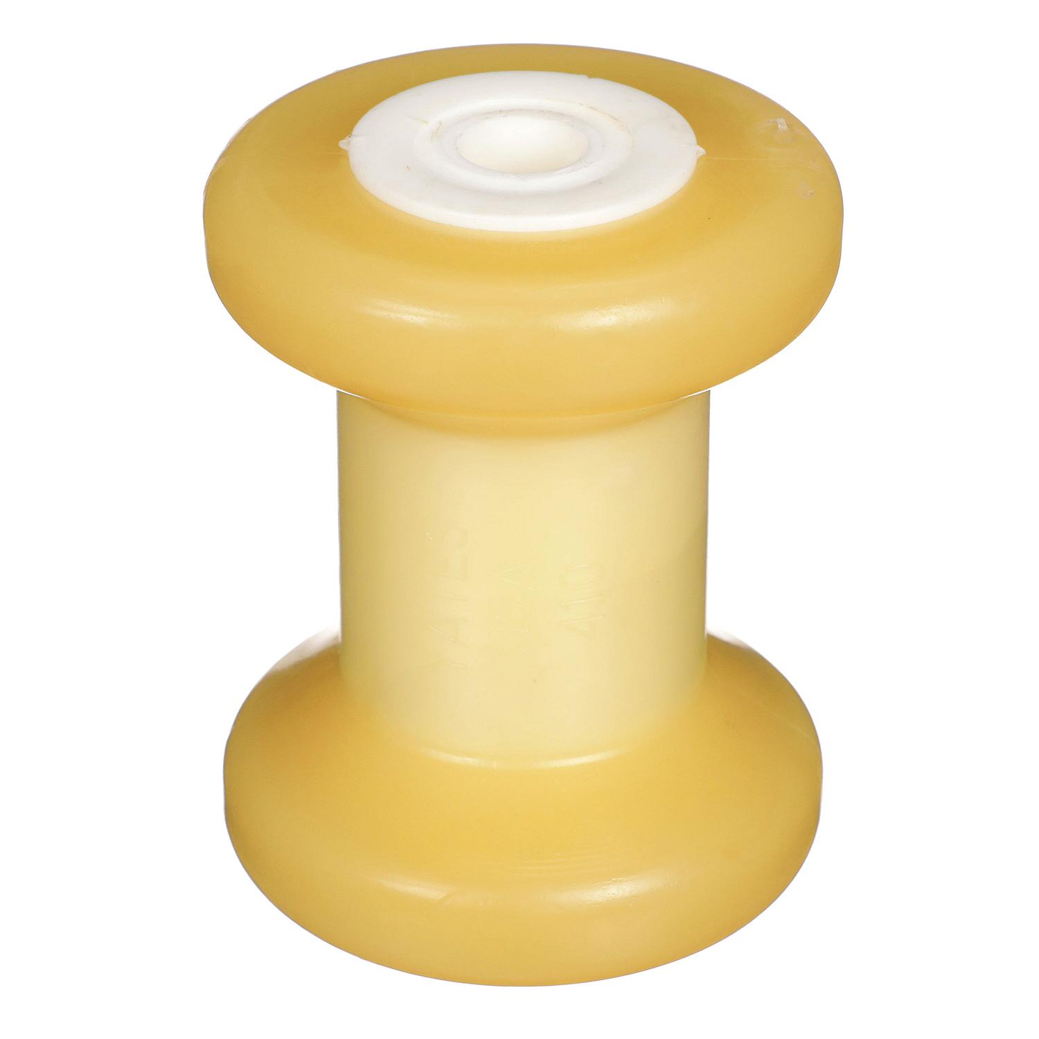 Seachoice 56490 Non-Marking TP Yellow Rubber Spool Roller
