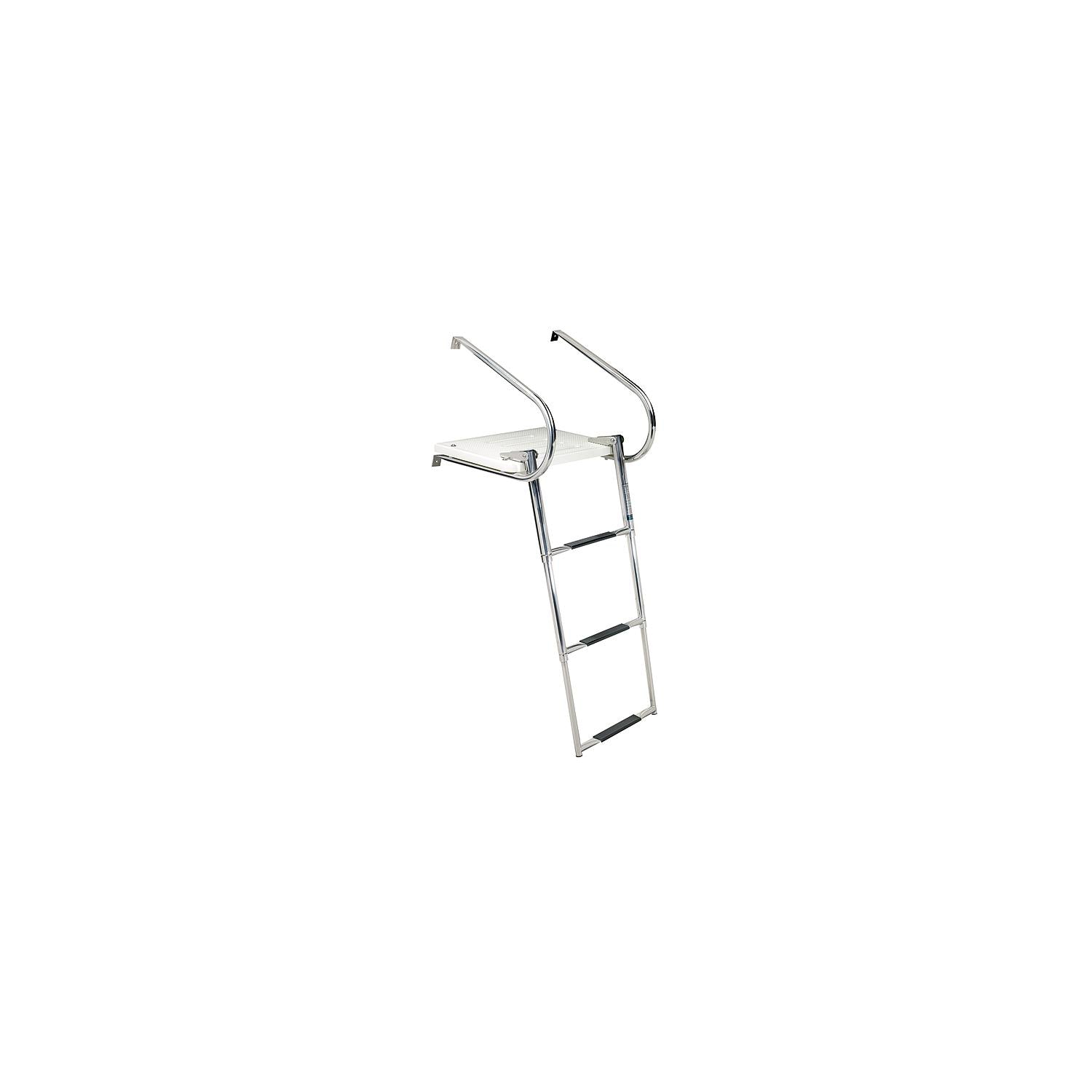 Seachoice 71361 Universal Swim Platform With Top Mount Ladder