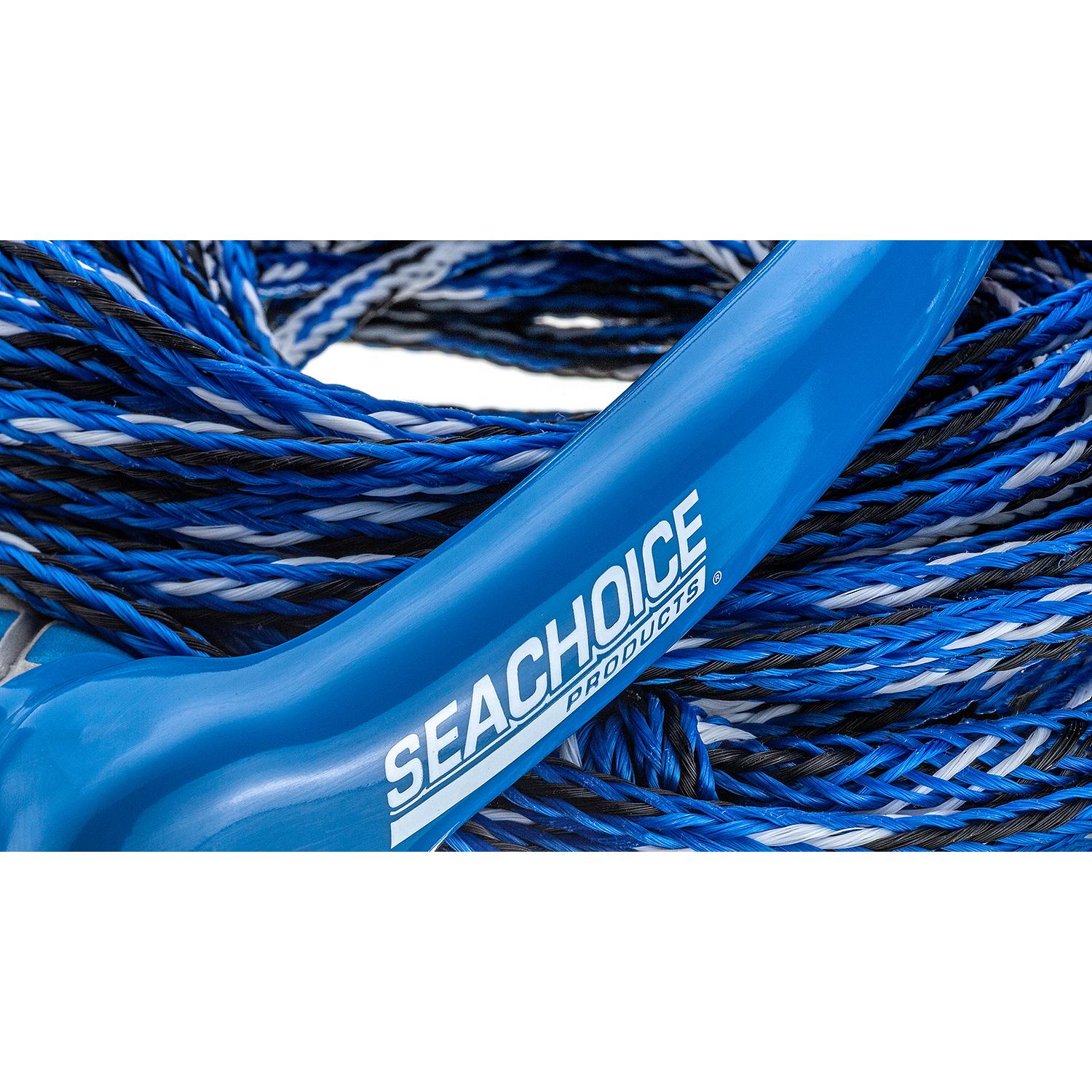 Seachoice 86724 3-Section Wakeboard Rope, 65', 15" Handle w/ Textured EVA Grip