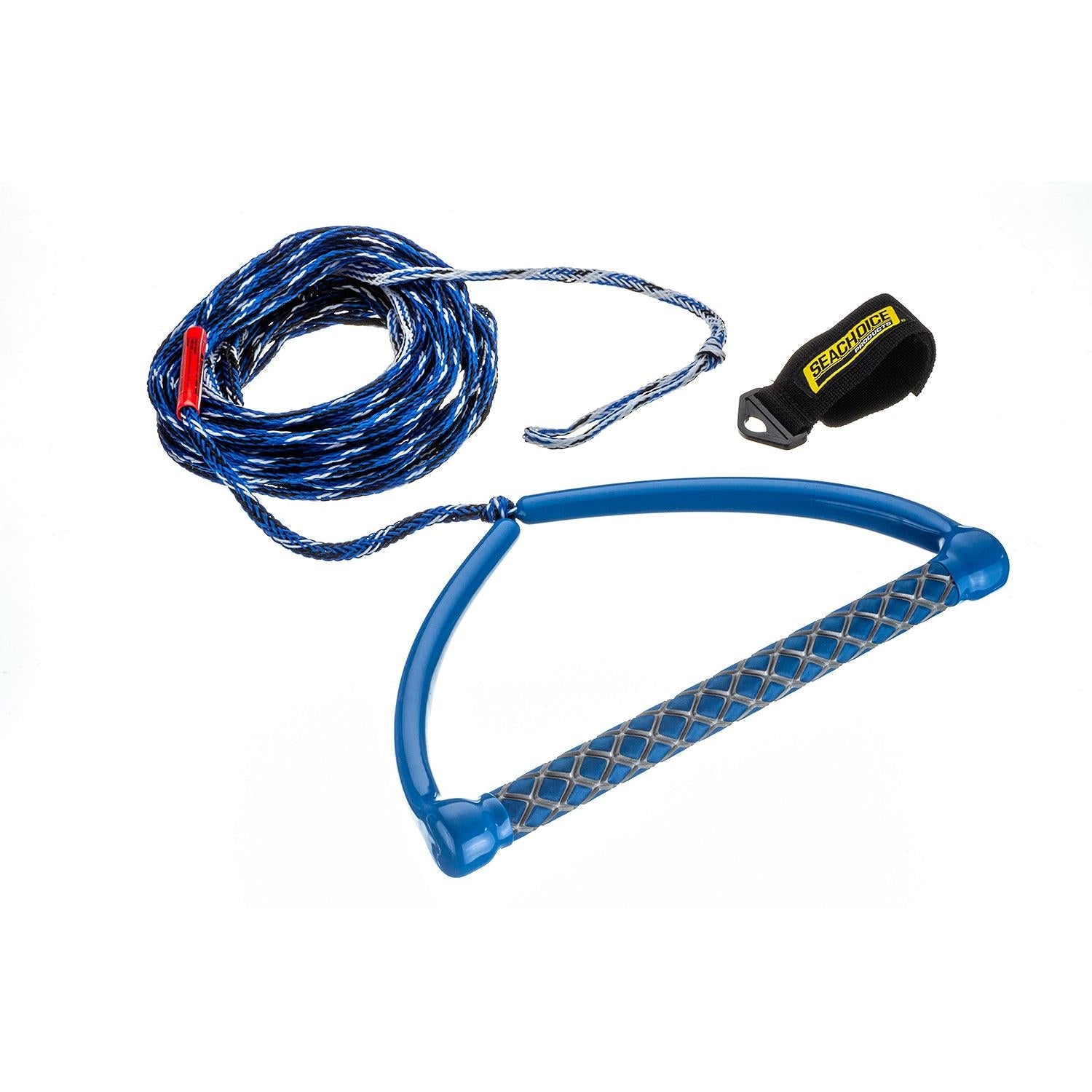 Seachoice 86724 3-Section Wakeboard Rope, 65', 15" Handle w/ Textured EVA Grip