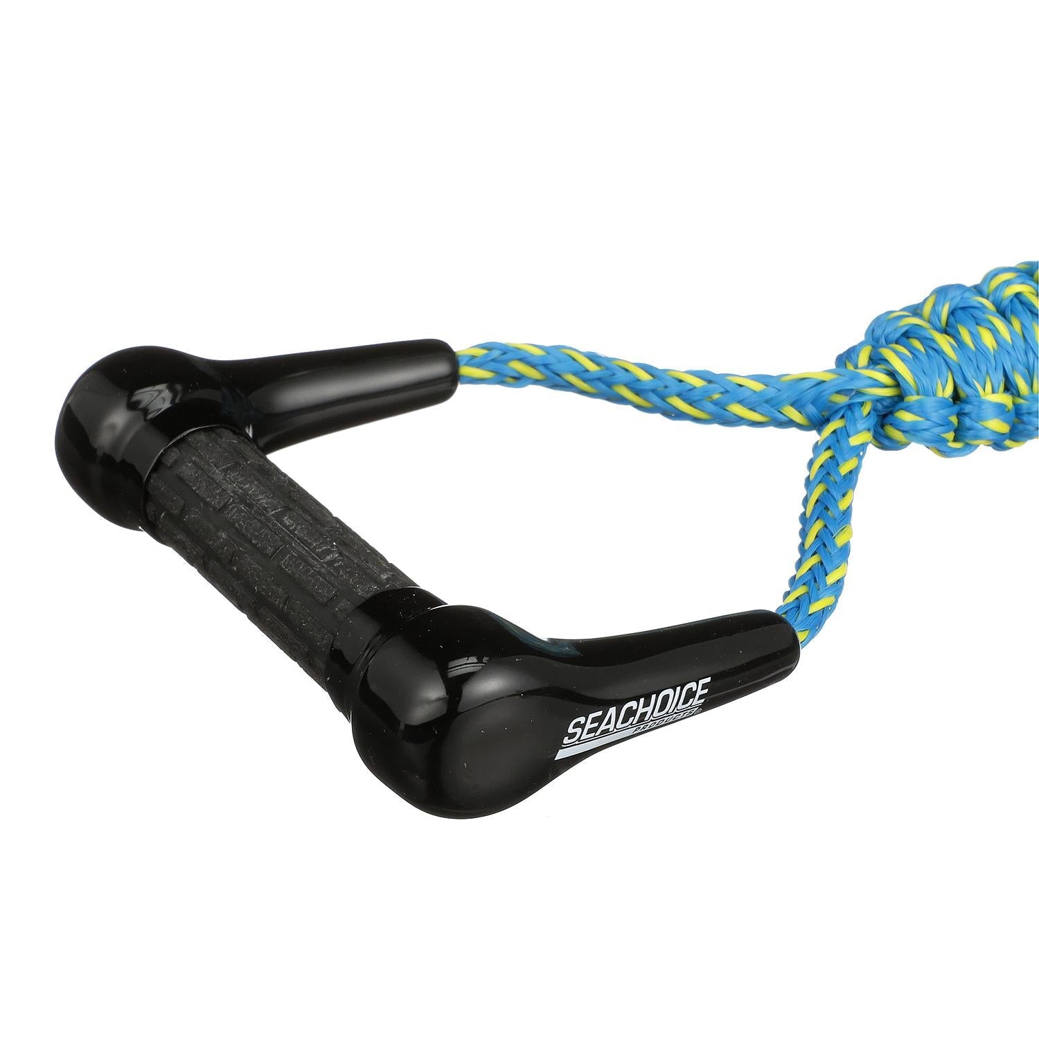 Seachoice 86764 3-Section Wakesurfing Rope, 16', 5-1/2" Handle w/ Textured Rubber Grip