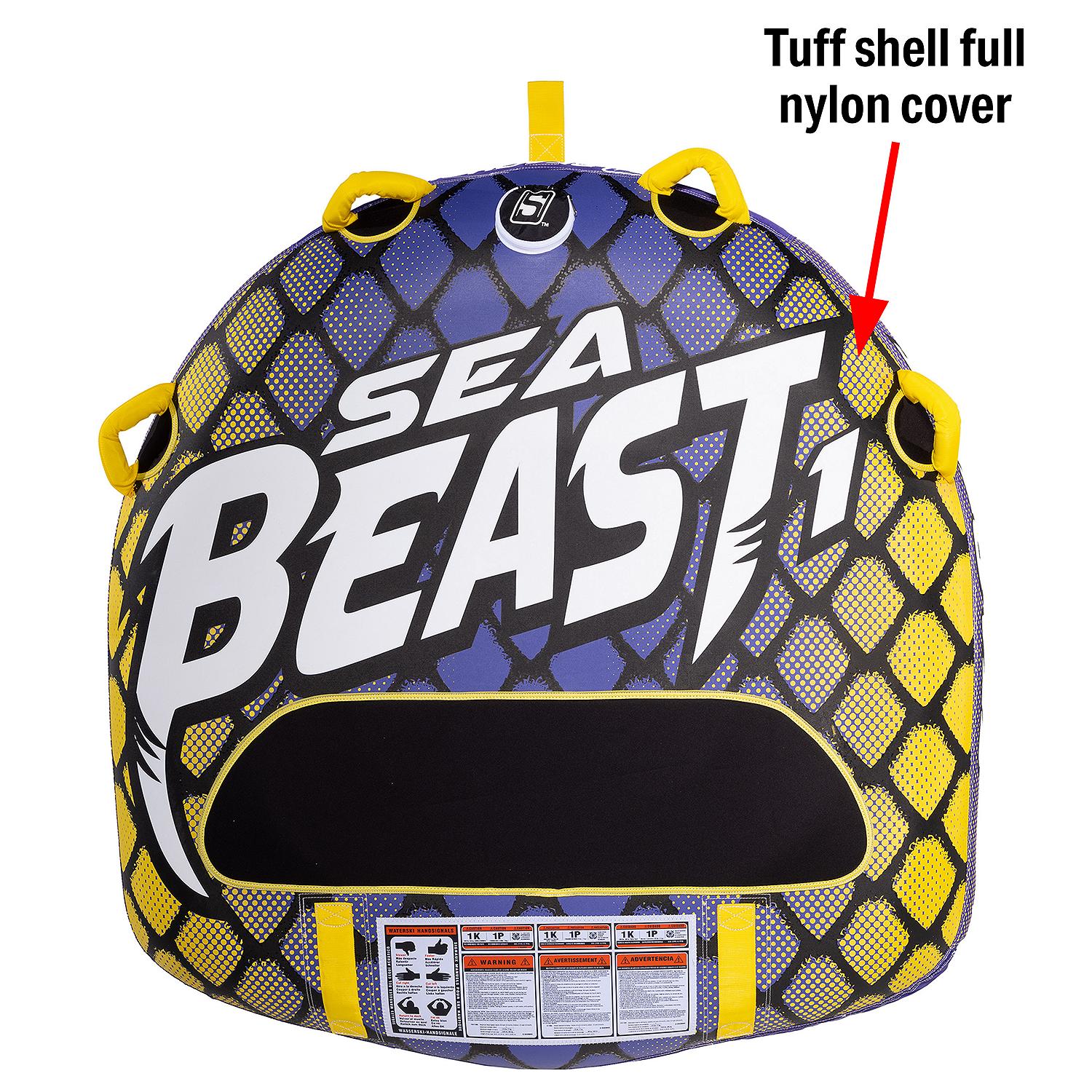 Seachoice 50-86911 Sea-Beast Deck Tube, 1 Rider