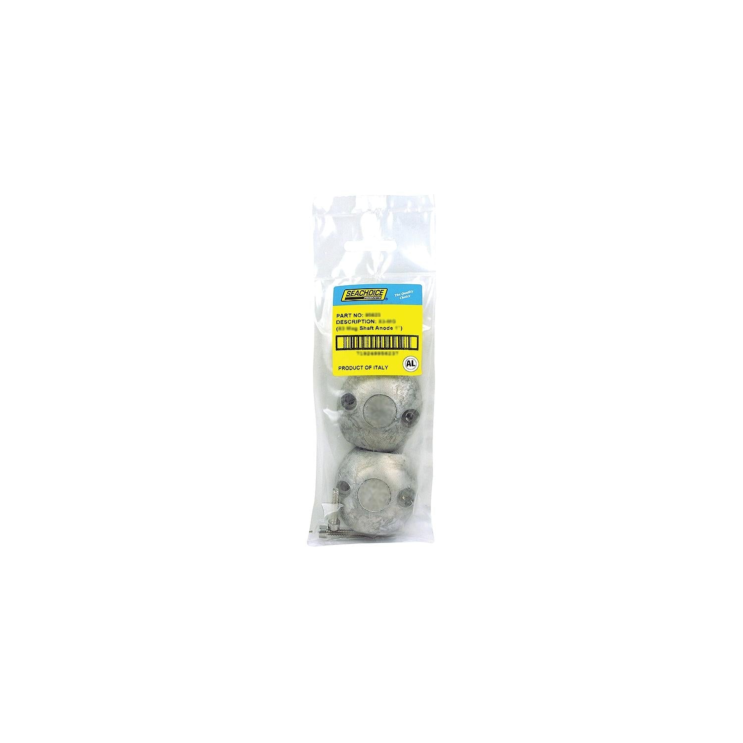 Seachoice 95634 Streamlined Shaft Anode w/Allen Screw, Aluminum, Model X8, Size 1-3/4"