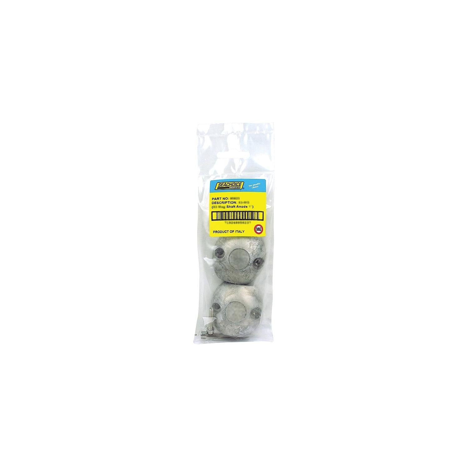 Seachoice 95633 Streamlined Shaft Anode w/Allen Screw, Magnesium, Model X7, Size 1-1/2"