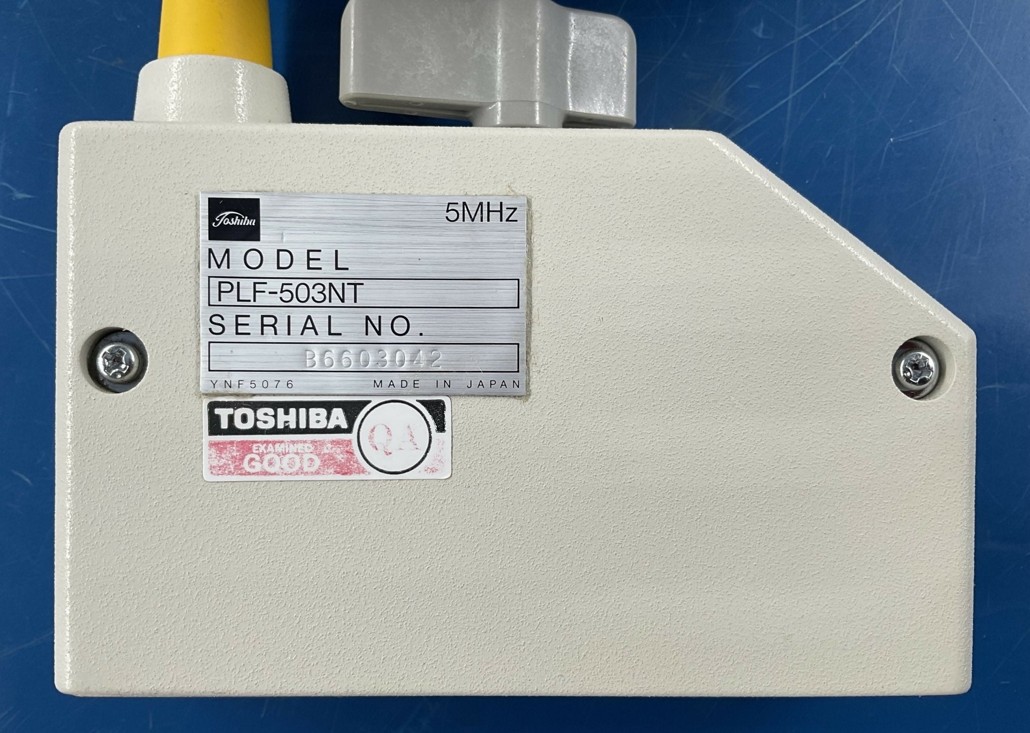 5.0 VASCULAR PROBE (PLF-503NT TOSHIBA