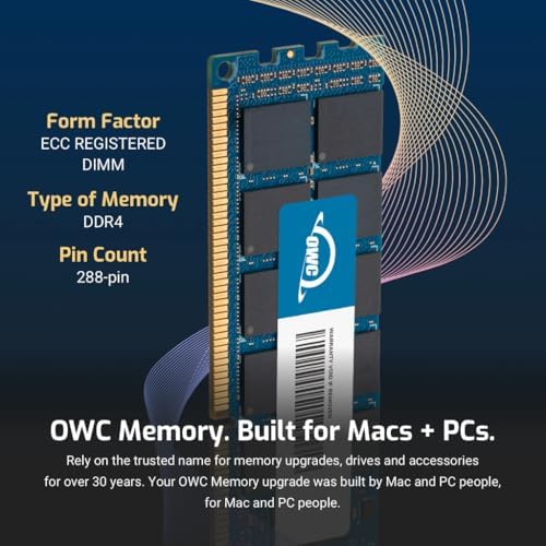 OWC 16GB DDR4 3200MHz PC4-25600 CL22 1.2V 288pin Server ECC Registered RDIMM Memory RAM Compatible with Dell EMC PowerEdge R7515 R7525 T550 XR11 XR12|B0CFS4F5QF