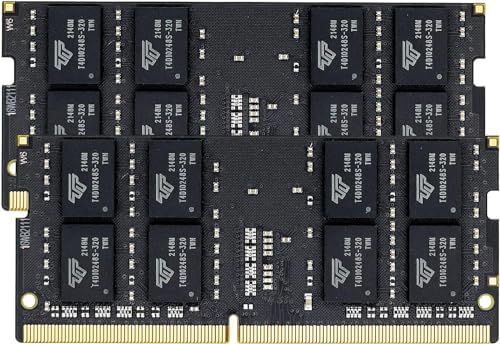 Timetec 16GB DDR4 3200MHz (or 2933MHz or 2666MHz) PC4-25600 Non-ECC Unbuffered 1.2V CL22 2Rx8 Dual Rank 260 Pin SODIMM Laptop Notebook PC Computer Memory RAM Module Upgrade|B098TXZY34