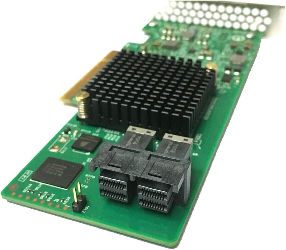 LSI 9300-8I SAS3008 12Gbps SATA/SAS 8-Port HBA IT Mode ZFS FreeNAS unRAID Controller|B0DCGPSCDC