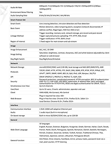 DS-2CD2183G2-I 4K 8MP AcuSense Vandal Fixed Dome POE IP Camera Outdoor, 2.8mm Wide Angle, 3-Axis, WDR, IP67, IK10|B0FND643B6