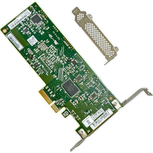 SAS HBA Card Compatible with LSI 9211-4I IT Mode PCIe SATA Expansion Card, SAS Expander Support, 4-Port 6Gb/s, PCIe 2.0, with SFF-8087 to 4X SATA Cables for NAS ZFS TrueNAS unRAID|B0FYWZMVL1