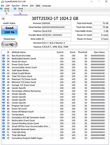 Timetec 1TB SSD 3D NAND SATA III 6Gb/s 2.5 Inch 7mm (0.28" Read Speed Up to 550 MB/s SLC Cache Performance Boost Internal Solid State Drive for PC Computer Desktop and Laptop (1TB
