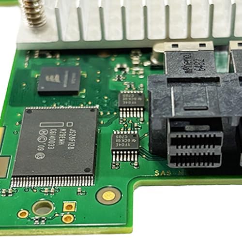 SAS HBA Card Compatible with LSI 9300-8i IT Mode & D3307 PCIe SATA Expansion Card, 8-Port 12Gbps PCIe 3.0, SAS Expander Support, HBA Controller with 2X SFF-8643 to 4X SATA Cables for TrueNAS unRAID