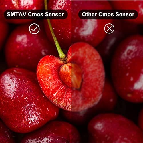 SMTAV PTZ Camera,30X AI Tracking with Zoom Camera with HDMI/SDI/USB3.0/IP Streaming Outputs for Meeting, Church, Events, Teaching(30X Optics Zoom, White)|B0BW86RHMY