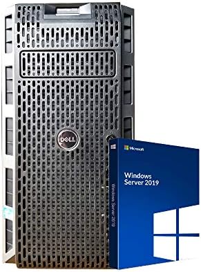 Dell PowerEdge T320 Tower Server with Intel Xeon E5-2470 v2 CPU, 128GB RAM, 4TB SSDs, 8TB HDDs, RAID, Windows Server 2019 (Renewed)|B081K9BRWF