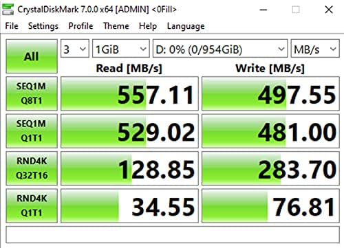 Timetec 1TB SSD 3D NAND SATA III 6Gb/s 2.5 Inch 7mm (0.28" Read Speed Up to 550 MB/s SLC Cache Performance Boost Internal Solid State Drive for PC Computer Desktop and Laptop (1TB