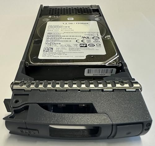 X342A-R6, SP-342A-R6 NetApp ($95 ea. 1.2TB, 10K RPM, 2.5" SAS, 12Gbps -1 Year Replacement Warranty! for DS2246, DS224C, FAS2750, FAS2650. Professionally Tested and Certified!