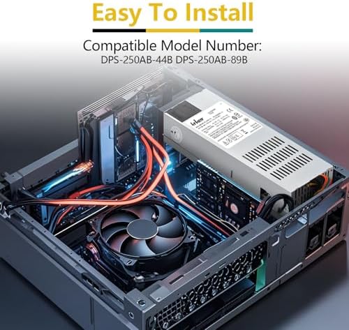 DPS-250AB-44B 250W Power Supply Compatible with Synology DS1815, DS1812, DS1513, DS1512, DS1511, DS1813, DS1515, DS1010, RS814, RS815, DS2015xs, TS531|B0D81RDP34