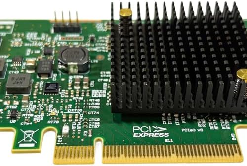 SAS HBA Card Compatible with LSI 9207-8i IT Mode PCIe SATA Expansion Card, SAS Expander Support, 8-Port 6Gbps PCIe 3.0 x8, HBA Controller with 2 SFF-8087 to 4× SATA Cables,ZFS TrueNAS unRAID NAS