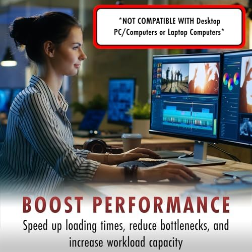 A-Tech Server 32GB Kit (2x16GB DDR4 2666MHz PC4-21300 ECC UDIMM 2Rx8 Dual Rank 1.2V ECC Unbuffered DIMM 288-Pin Server & Workstation RAM Memory Upgrade Modules (A-Tech Enterprise Series