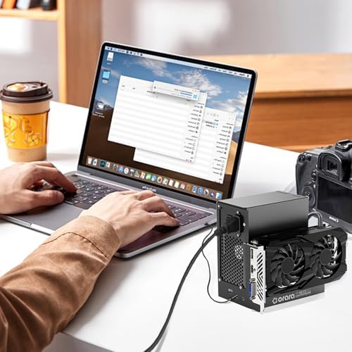 External GPU Dock Station, Mini eGPU Enclosure Only Compatible with Thunderbolt 3/4,USB4 40Gbps Graphics Card Dock Compatible with NVIDIA/AMD PCIe, PD 85W, Daisy Chain, DC/ATX/SFX/Flex Support|B0D2V5YFMH