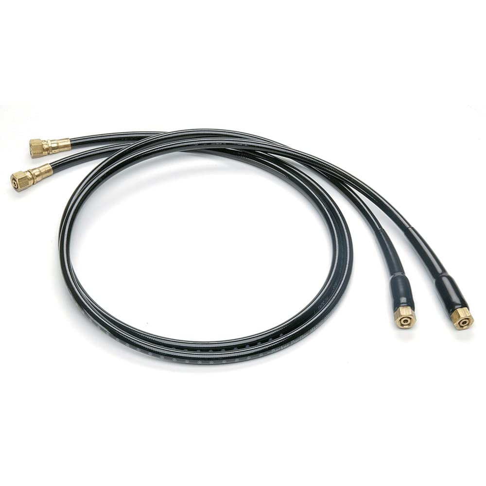 Uflex KITOB-08 Hydraulic OB Hose Kit (2-Pack), 8', Pre-Crimped Brass Fittings and Bend Restrictors