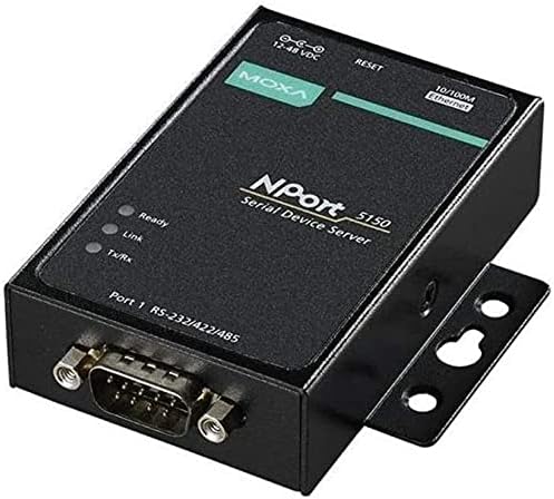 MOXA NPort 5150-1 Port RS-232/422/485 Serial Device Server