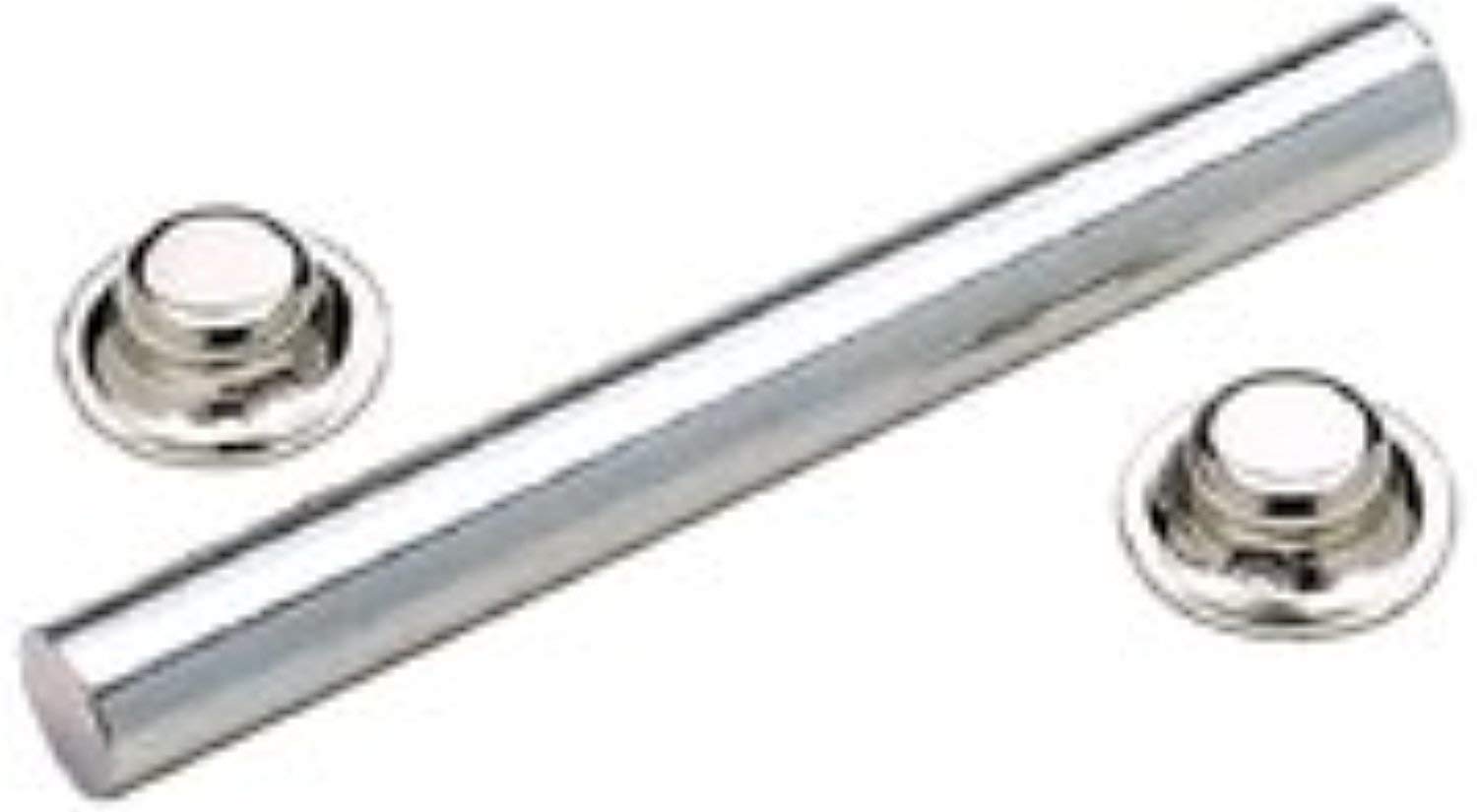 Seachoice 55741 Zinc Plated Steel Roller Shaft Includes 2 Pal Nuts