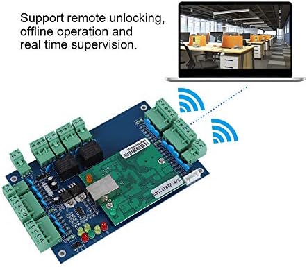 Panel Controller Board, TCP/IP Network Access Control Board Door Control System for 2 Door Use