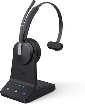 Yealink WH64 DECT & Bluetooth Mono UC Wireless Headset