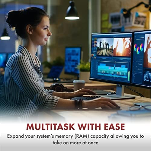 A-Tech 16GB (2x8GB) DDR4 2666 MHz UDIMM PC4-21300 (PC4-2666V) CL19 DIMM Non-ECC Desktop RAM Memory Modules|B07KGMC6QQ