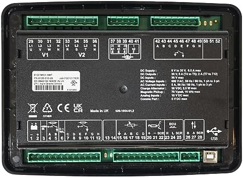 KRRK-parts DSE6120MKII Electronics DSE6120 MKII Generator Controller fits for DSE Deep Sea|B0899TXBB7
