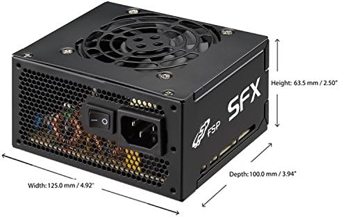 FSP 400W Micro ATX Power Supply (FSP400-60GHS(85)-R1)|B077JC29KR
