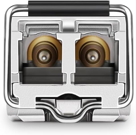 QSFPTEK 4Packs 10GBASE-LR Transceiver, 10G SFP+ Patch Module, 1310nm, 10km, DDM LC, 10Gbe Ethernet Mini-GBIC for Cisco SFP-10G-LR, Ubiquiti UF-SM-10G, Mikrotik, Netgear, Qnap NAS, D-Link|B08P4MFPD5